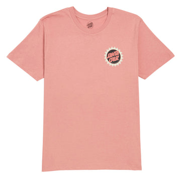 Santa Cruz Womens Outburst T-Shirt - Dusty Rose