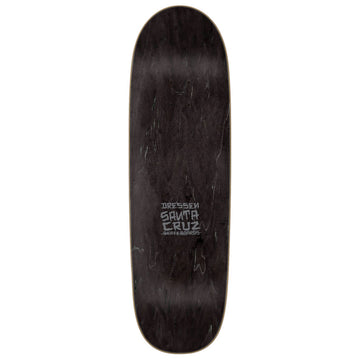 Santa Cruz Dressen Skull Rose Pro Shaped Skateboard Deck - 9.25