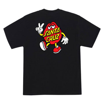 Santa Cruz Dot Guy T-Shirt - Black