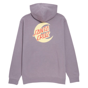 Santa Cruz Womens 2 Tone Moon Dot Hoodie - Plum