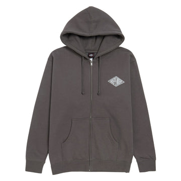 Independent Snake Bite Zip Hoodie - Charcoal
