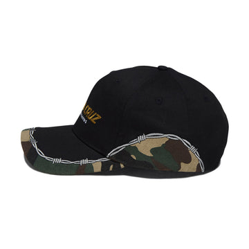 Santa Cruz Spot Snapback Hat - Black Camo