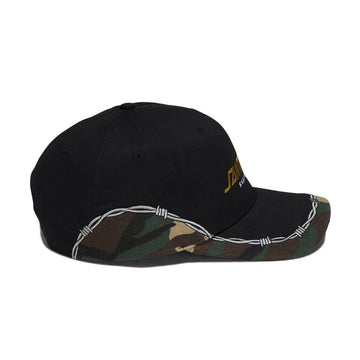 Santa Cruz Spot Snapback Hat - Black Camo