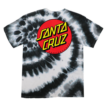 Santa Cruz Classic Dot T-Shirt - Swirl Black