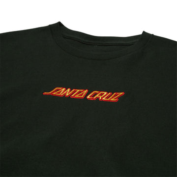 Santa Cruz Strip Embroidered T-Shirt - Forest