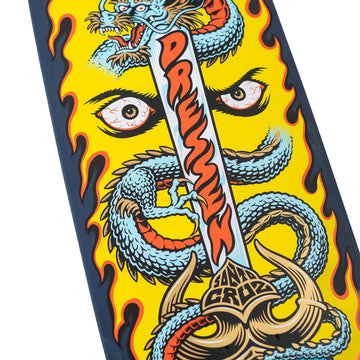 Santa Cruz Dressen Sword Pro Shaped Skateboard Complete - 9.25