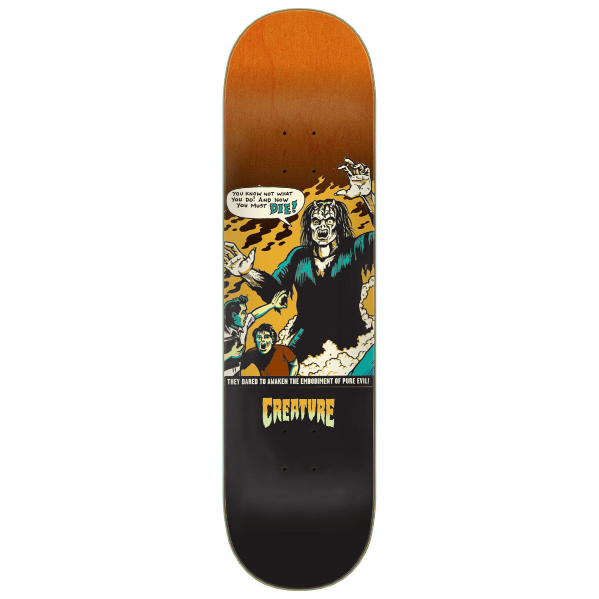 Creature Comicbook Relic Stumps 7 Ply Birch Skateboard Deck - 8.25