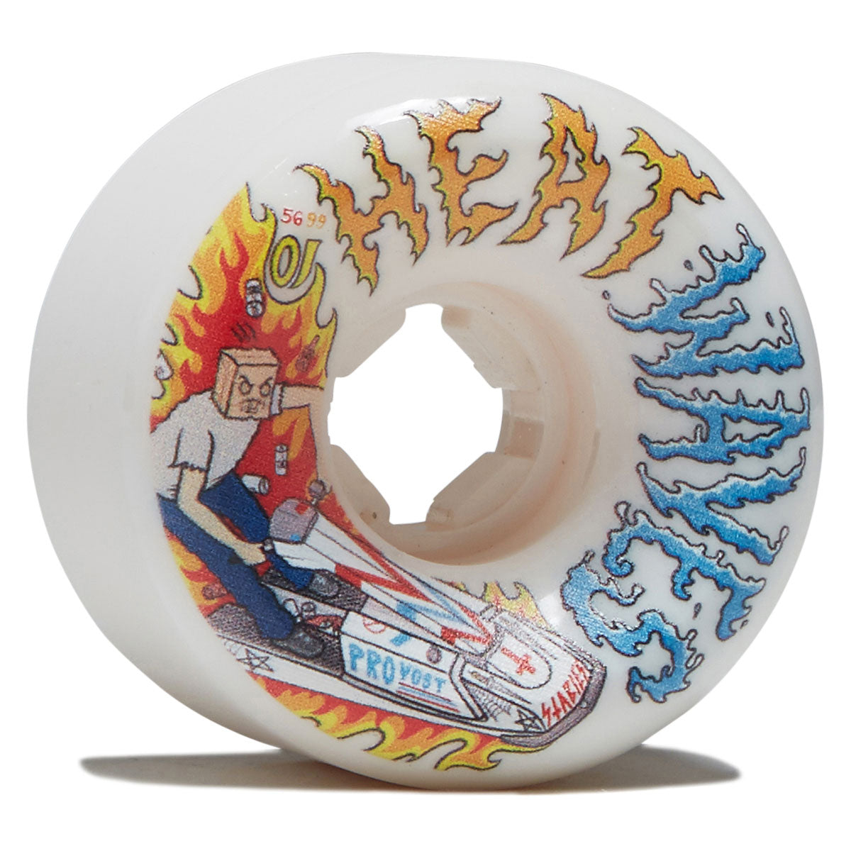 Holywings© ホーリーウィングス　N3セット10点 OJ Collin Provost Elite Full Combo 99a Skateboard Wheels - White