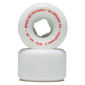 OJ Keyframe 2 87a Skateboard Wheels - White - 52mm