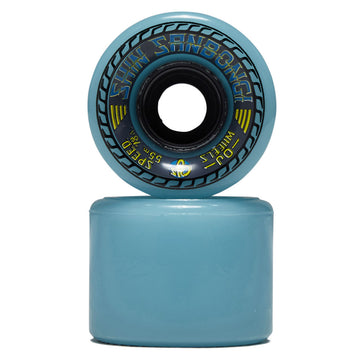 OJ Shin Sambongi Mini Super Juice 78a Skateboard Wheels - Blue - 55mm