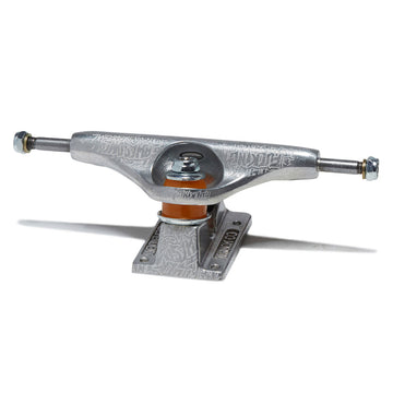 Independent x Fucking Awesome Stage 11 Hollow Burnt Stamp Skateboard Trucks - Silver - 144mm