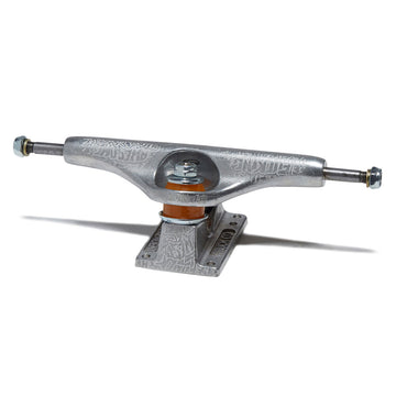 Independent x Fucking Awesome Stage 11 Hollow Burnt Stamp Skateboard Trucks - Silver - 169mm