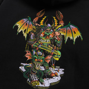 Creature Hallucination Beast Hoodie - Black