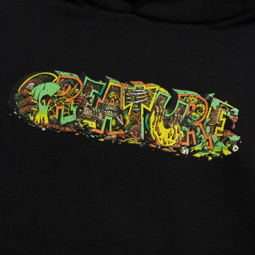 Creature Hallucination Beast Hoodie - Black