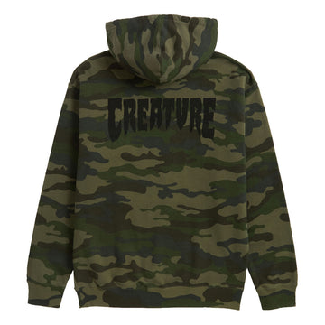 Creature Mono Hoodie - Forest Camo
