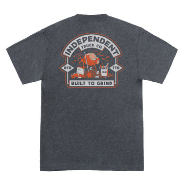 Independent Onsite T-Shirt - Storm Grey Pigment
