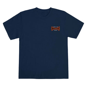 Independent Built To Grind Span T-Shirt - Navy