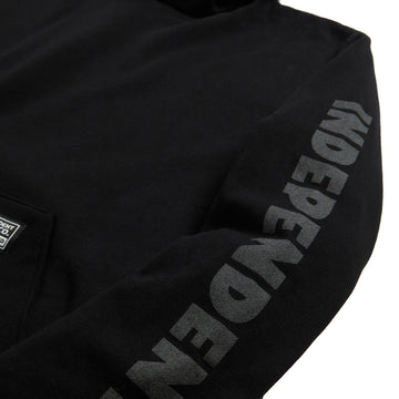 Independent Built To Grind Work Hoodie - Black/Black