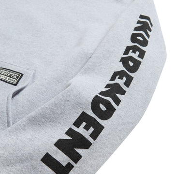 Independent Built To Grind Work Hoodie - Grey Heather