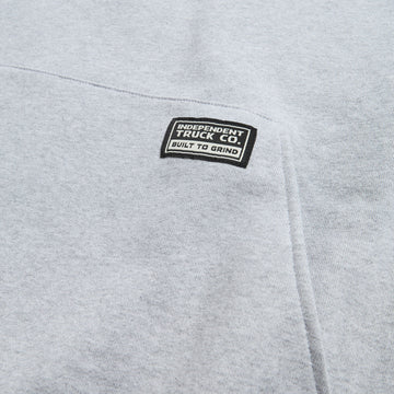 Independent Built To Grind Work Hoodie - Grey Heather