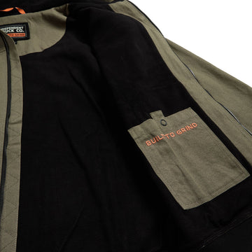 Independent Built To Grind Work Jacket - Moss