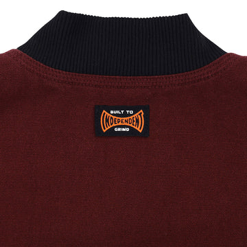 Independent Built To Grind Vest - Deep Burgundy