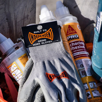 Independent Built To Grind Gloves - Grey