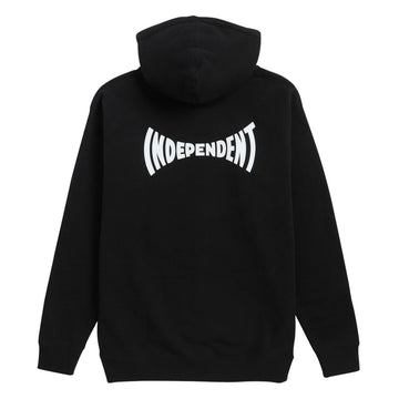 Independent Span Zip Hoodie - Black