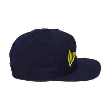 Independent Span Embroidered Snapback Hat - Navy/Yellow