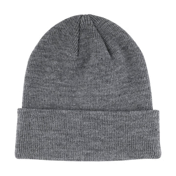 Independent Groundwork Long Shoreman Beanie - Grey Heather/Red