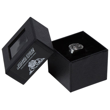 Santa Cruz Dressen Pen Roses Ring - Silver