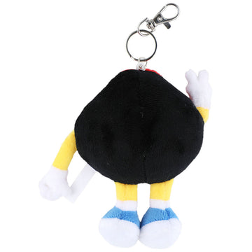 Santa Cruz Dot Guy Plush Keychain - Red