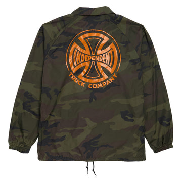 Independent Truck Co Legacy Coach Windbreaker Jacket - Camo