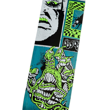 Santa Cruz Scourge Hand FeelBase Skateboard Complete - 8.00