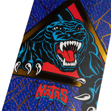 Santa Cruz Natas Shattered Panther 2026 VX Skateboard Complete - 9.00