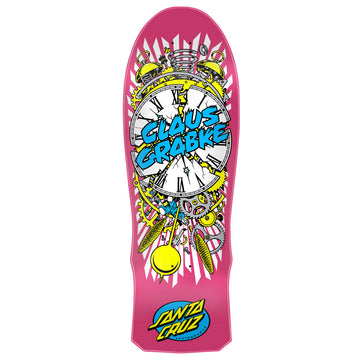 Santa Cruz Grabke Exploding Clock 2026 Reissue Skateboard Deck - 10.04