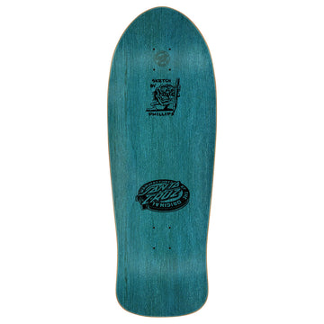 Santa Cruz Natas Sketch Panther Reissue Skateboard Deck - 10.54