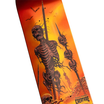 Creature Baekkel Wasted Pro Skateboard Deck - 8.60
