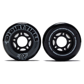 OJ Vandals Dirt Tires Thunder Juice 78a Skateboard Wheels - Black - 70mm