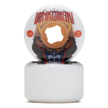 OJ Eric Winkowski Samurai Double Duro Chubbies 99a/95a Skateboard Wheels - White - 54mm