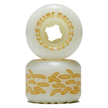 Slime Balls Sam Hitz Full Combo 99a Skateboard Wheels - White - 56mm