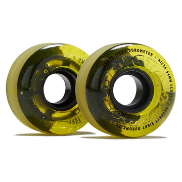 Ricta Clouds 78a Skateboard Wheels - Yellow/Black - 54mm