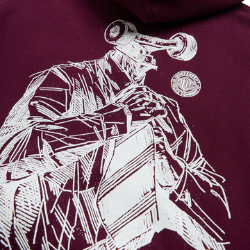 Independent Daily Grind Hoodie - Maroon