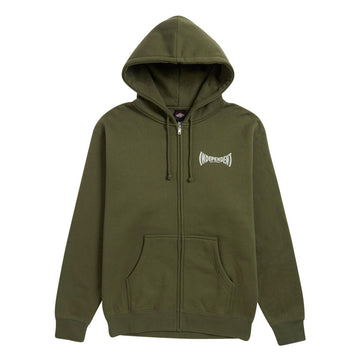 Independent Rat Race Zip Hoodie - Army
