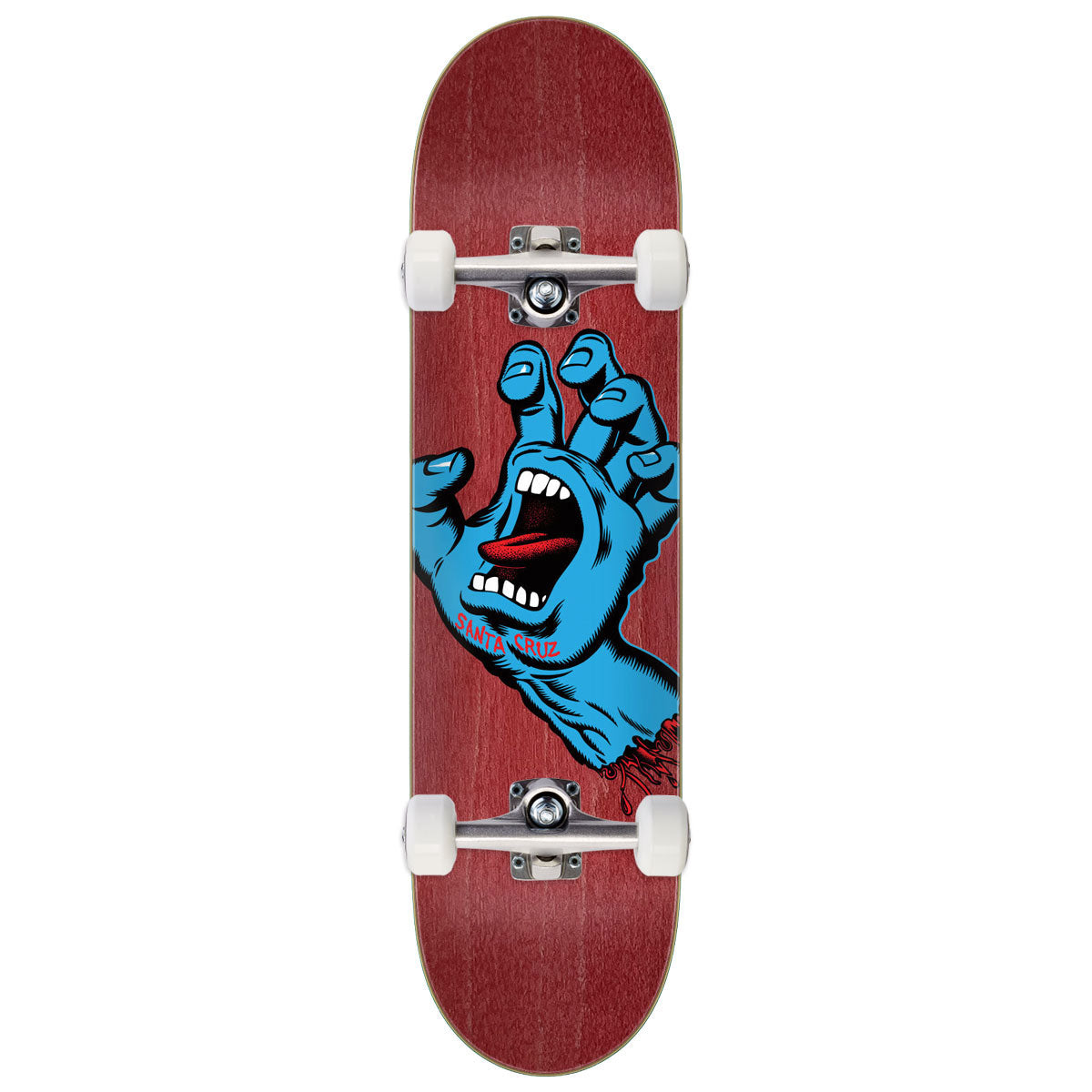 Santa Cruz Screaming Hand Skateboard Complete - 7.25