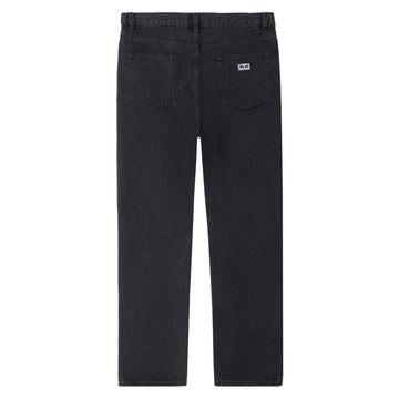 Obey Bender Denim Jeans - Faded Black