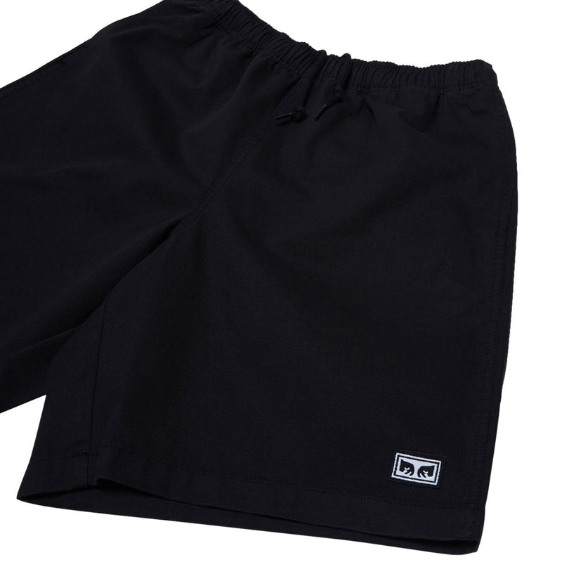 Obey Easy Relaxed Twill Shorts - Black 2025