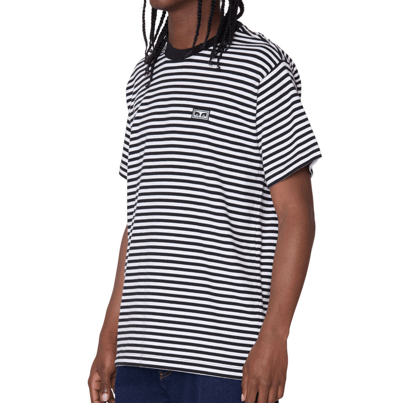 Obey Established Works Eyes Shirt - Black Multi