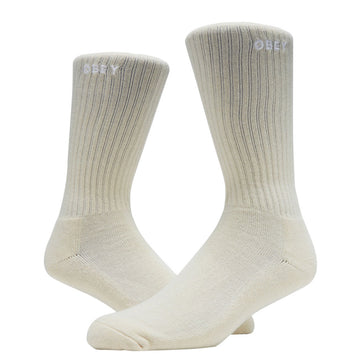 Obey Bold Socks - Unbleached