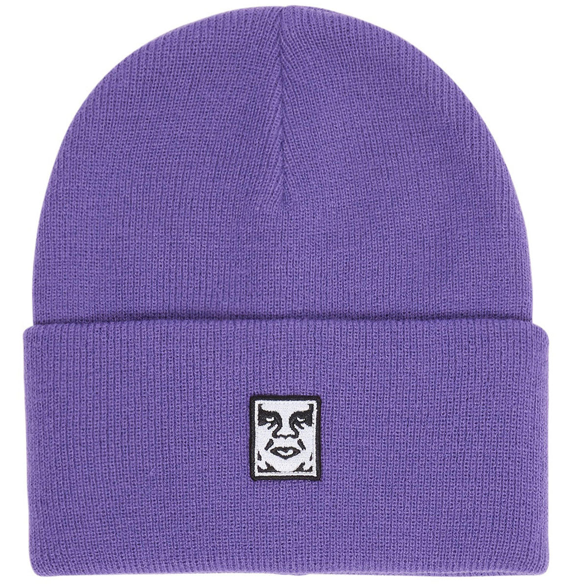 Obey Icon Patch Cuff Beanie - Passion Flower image 1